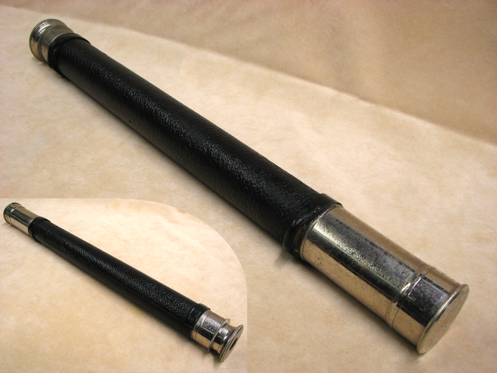 Stanley WW1 period Officer of the Watch telescope owned by John B O'Donnell